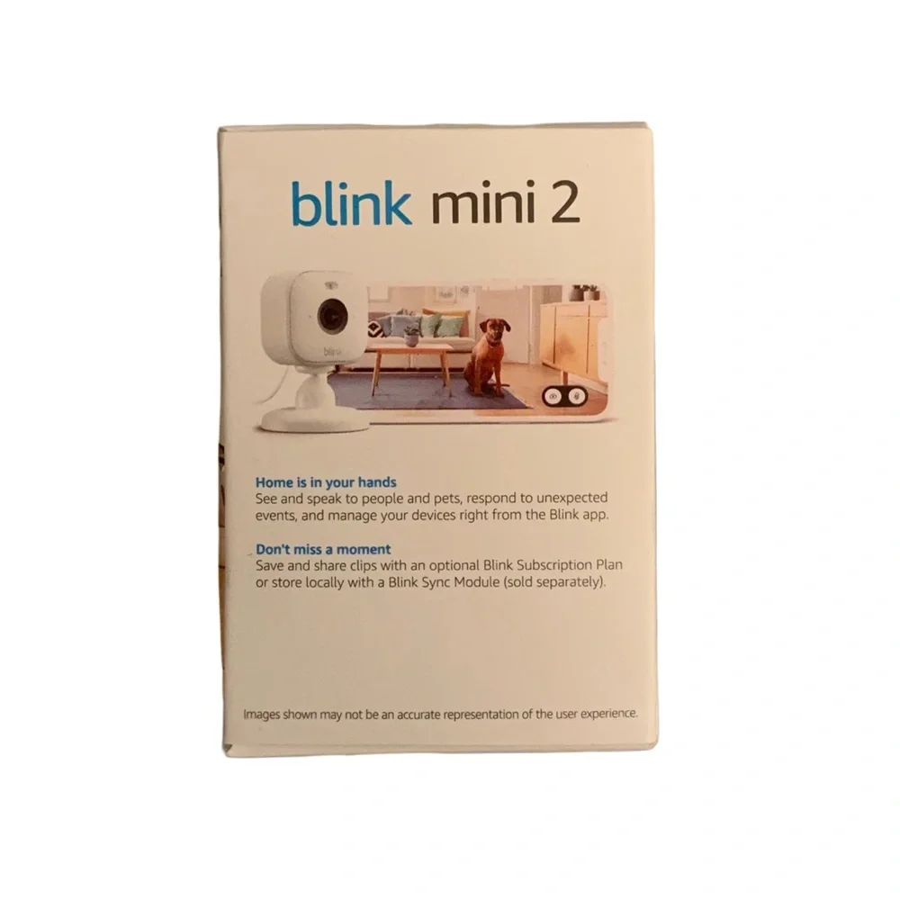 BNIB! Blink Mini 2 Wired Indoor/Outdoor Smart Security Camera